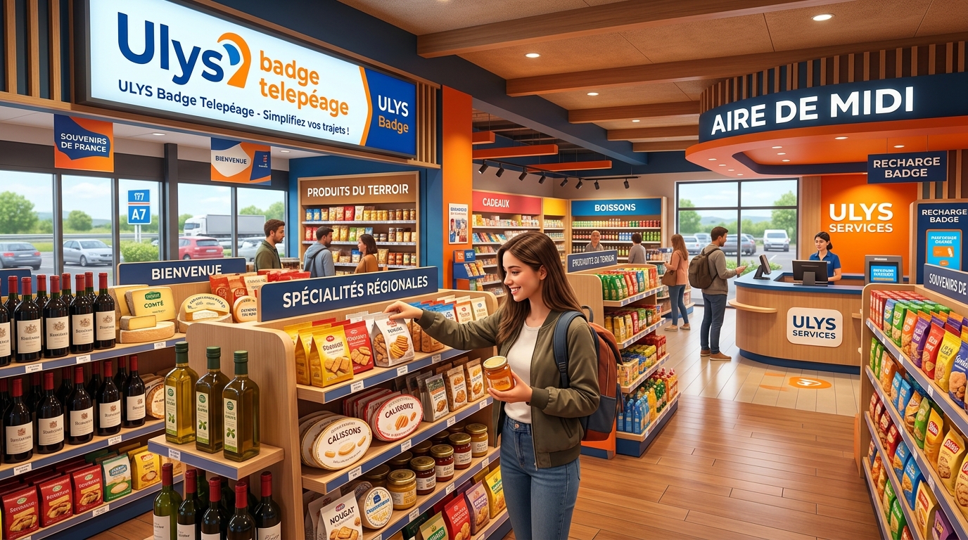 Boutiques Ulys sur autoroute : tout ce qu'il faut savoir