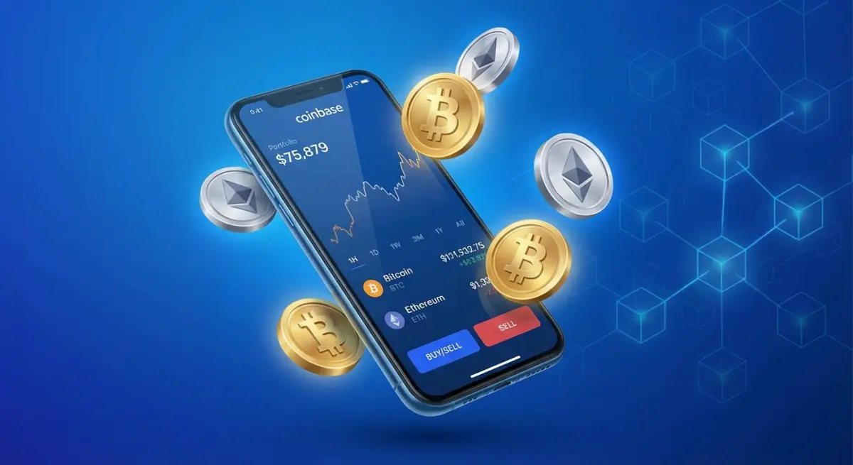 Coinbase application : guide complet pour débuter en 2026