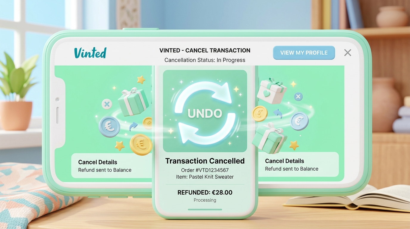Comment annuler une vente sur Vinted en 2026