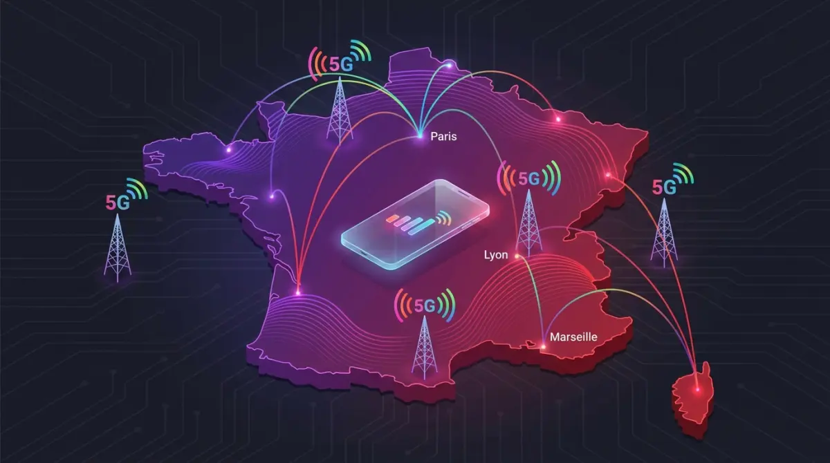 Couverture Free Mobile : carte 3G, 4G, 5G et zones en 2026