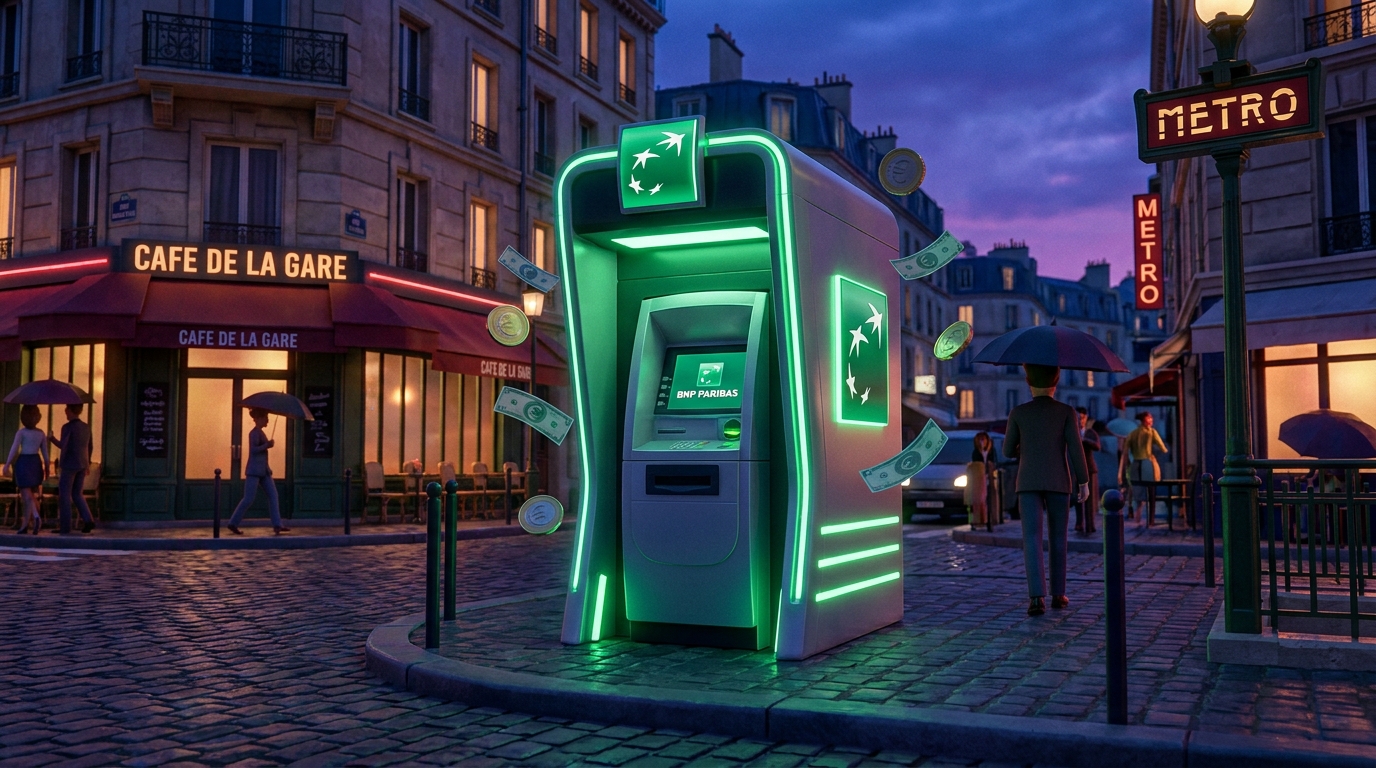 Distributeur BNP Paribas : trouver un automate près de chez toi