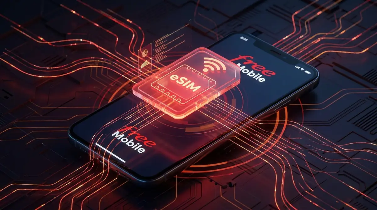 eSIM Free Mobile : guide complet pour commander et activer ta carte virtuelle en 2026