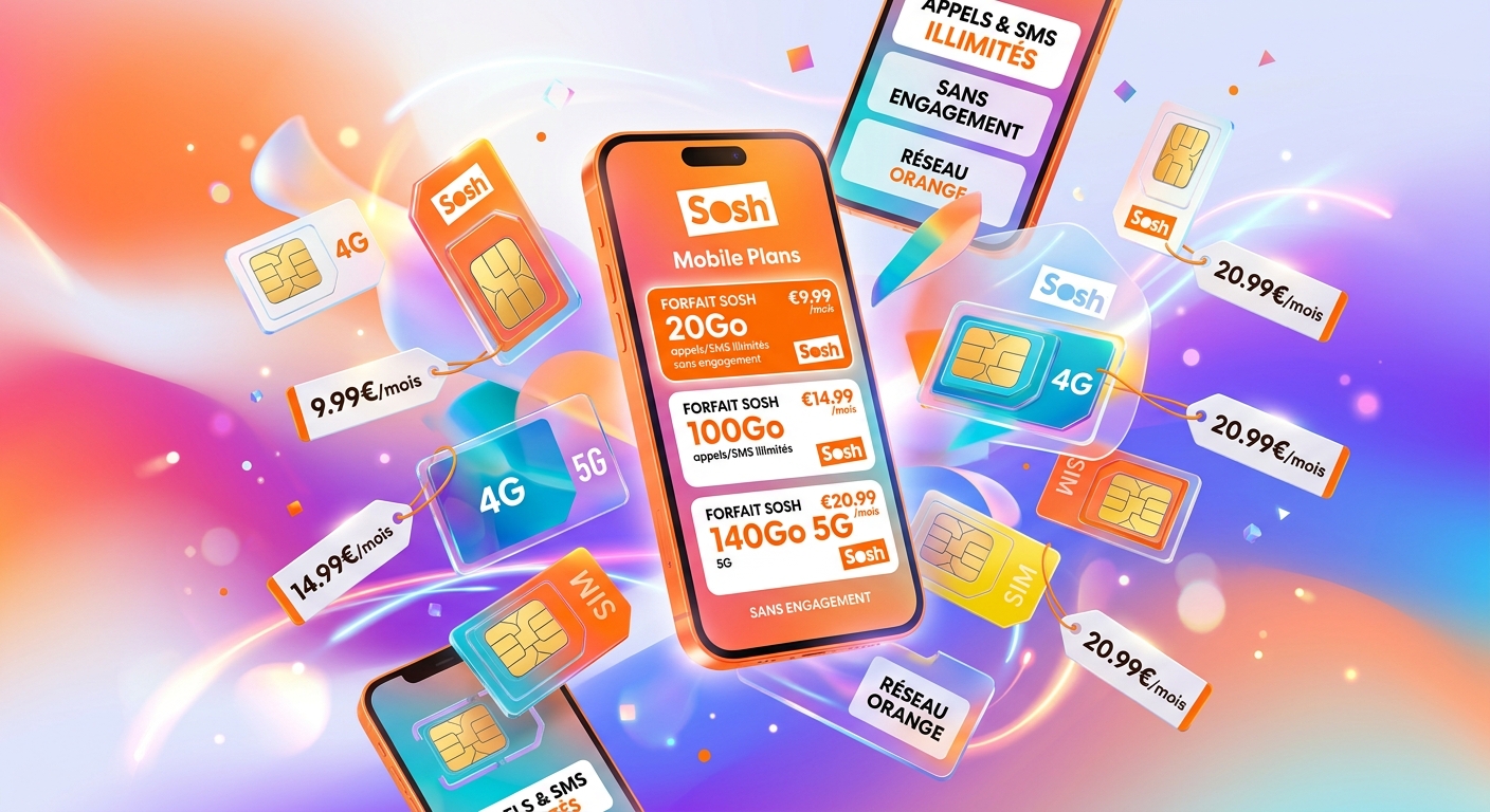 Forfait Sosh 2026 : lequel choisir pour ton usage ?