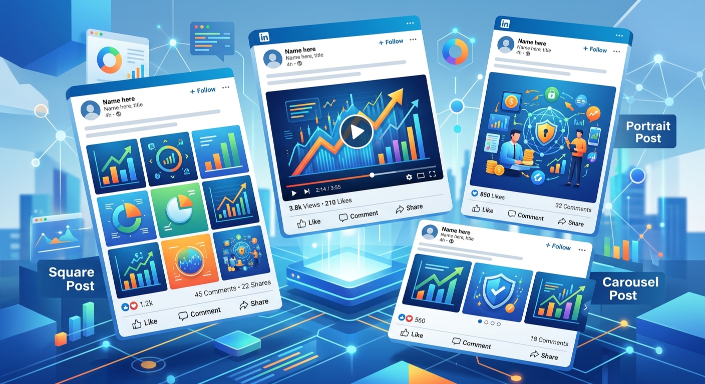 Formats LinkedIn : le guide complet 2026