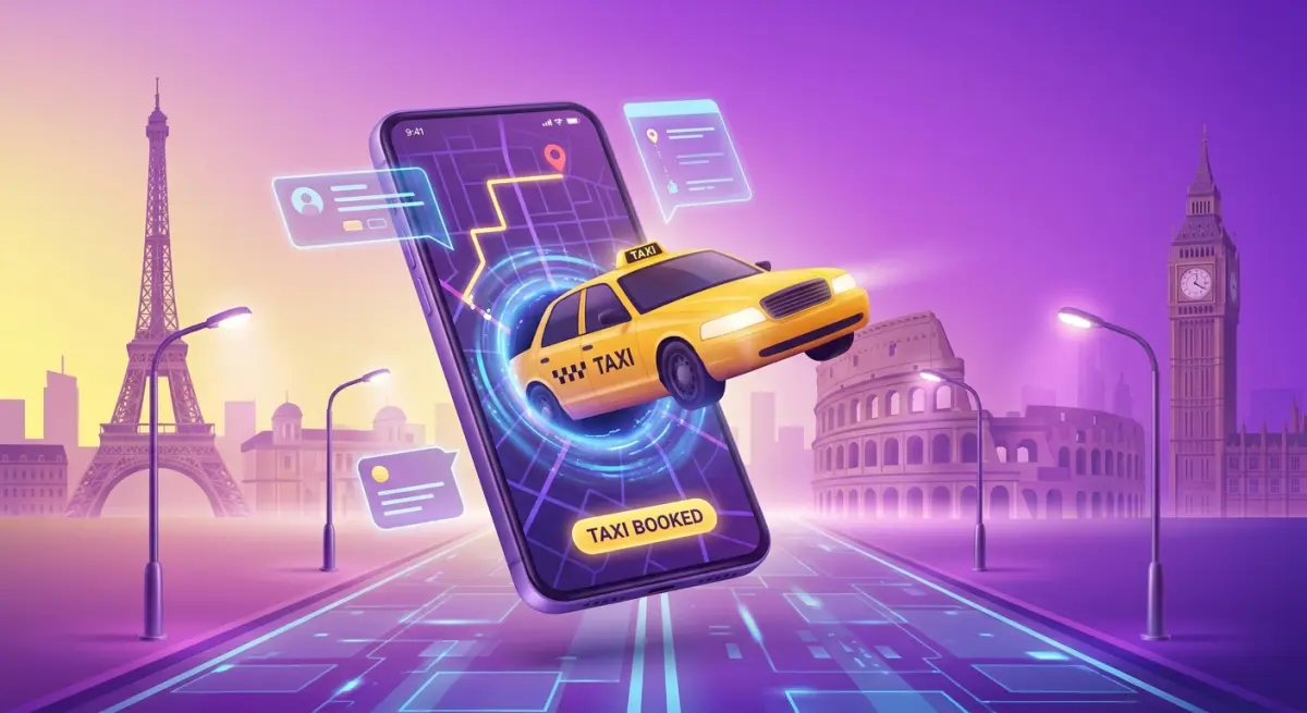FREE NOW app : guide complet pour commander un taxi en 2026