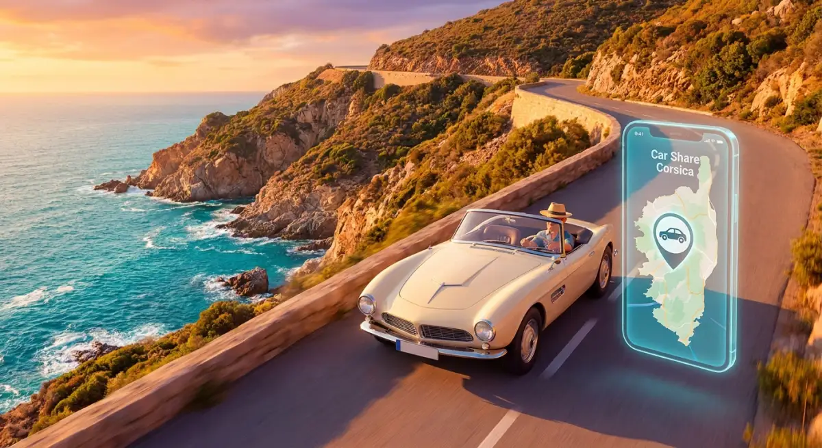 Getaround en Corse : louer une voiture pas cher en 2026