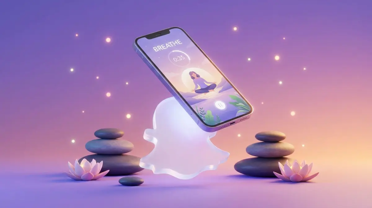 Headspace sur Snapchat : méditer en story, bonne idée ?