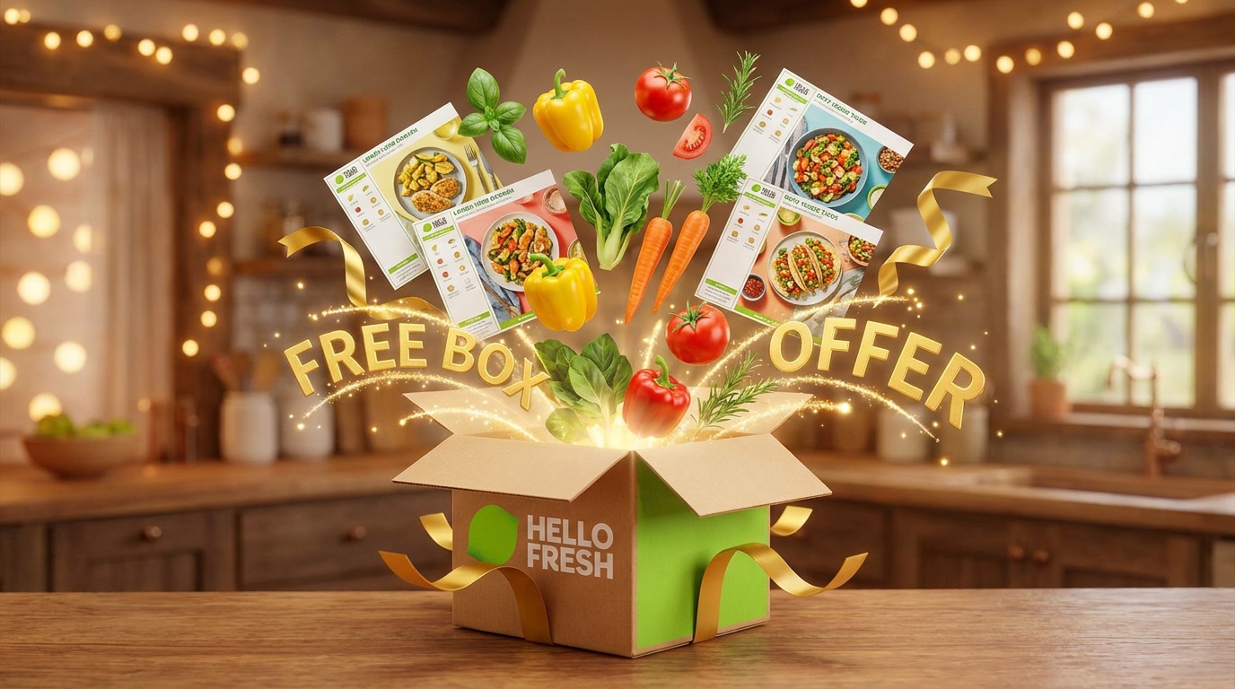 HelloFresh box gratuite : comment l'obtenir en 2026