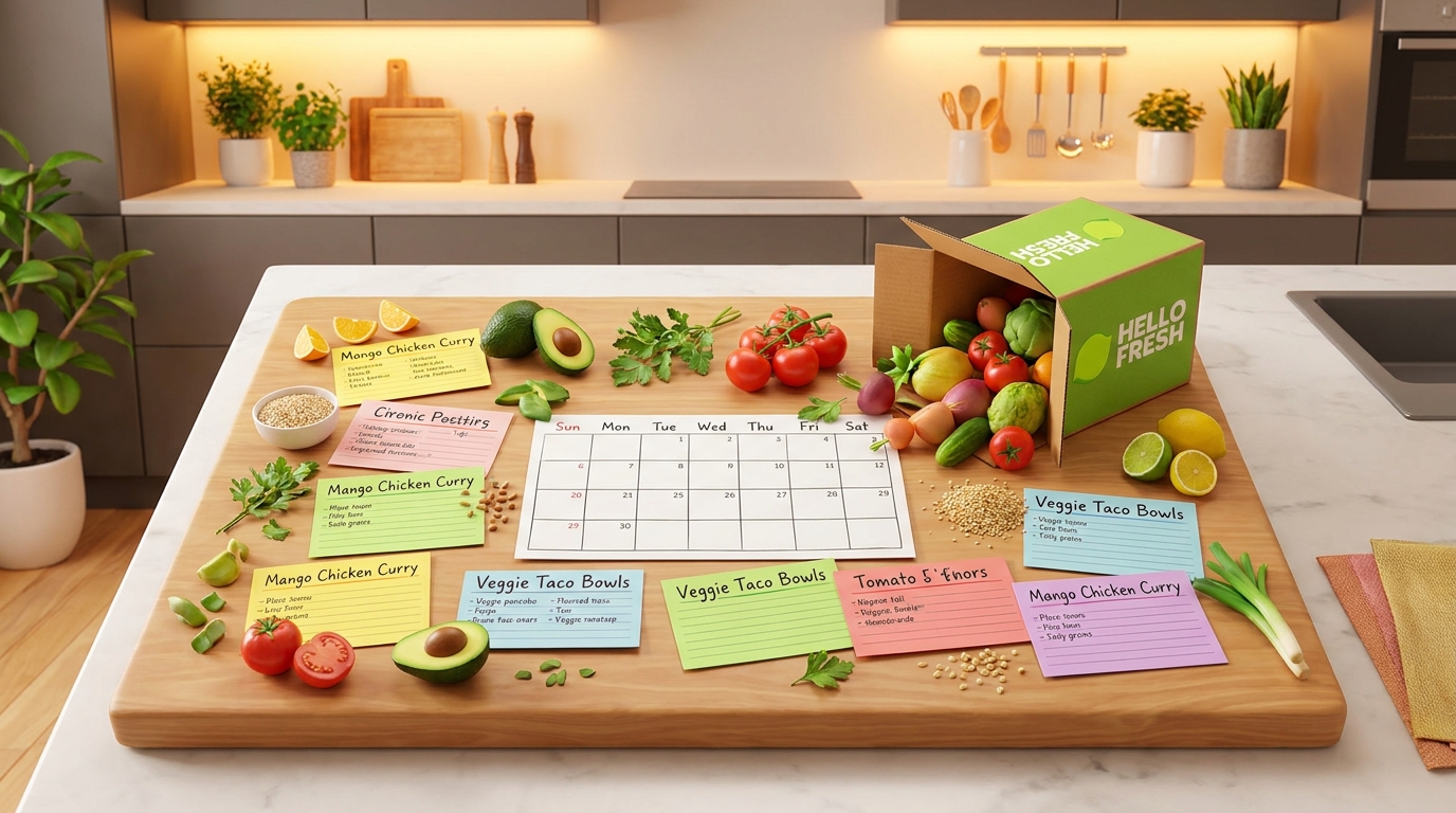 HelloFresh menu : toutes les recettes de la semaine en 2026