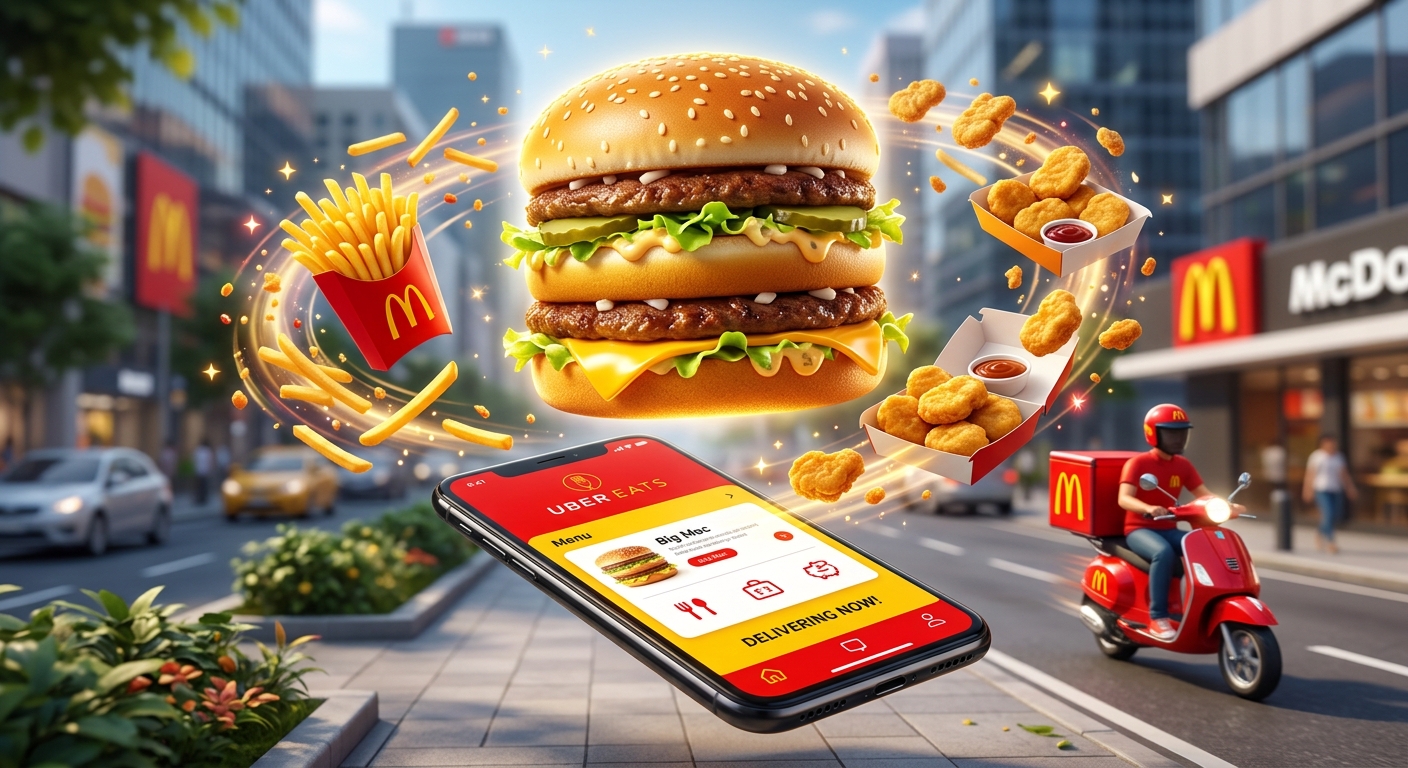 McDonald's Uber Eats : commande, prix et bon plan 2026