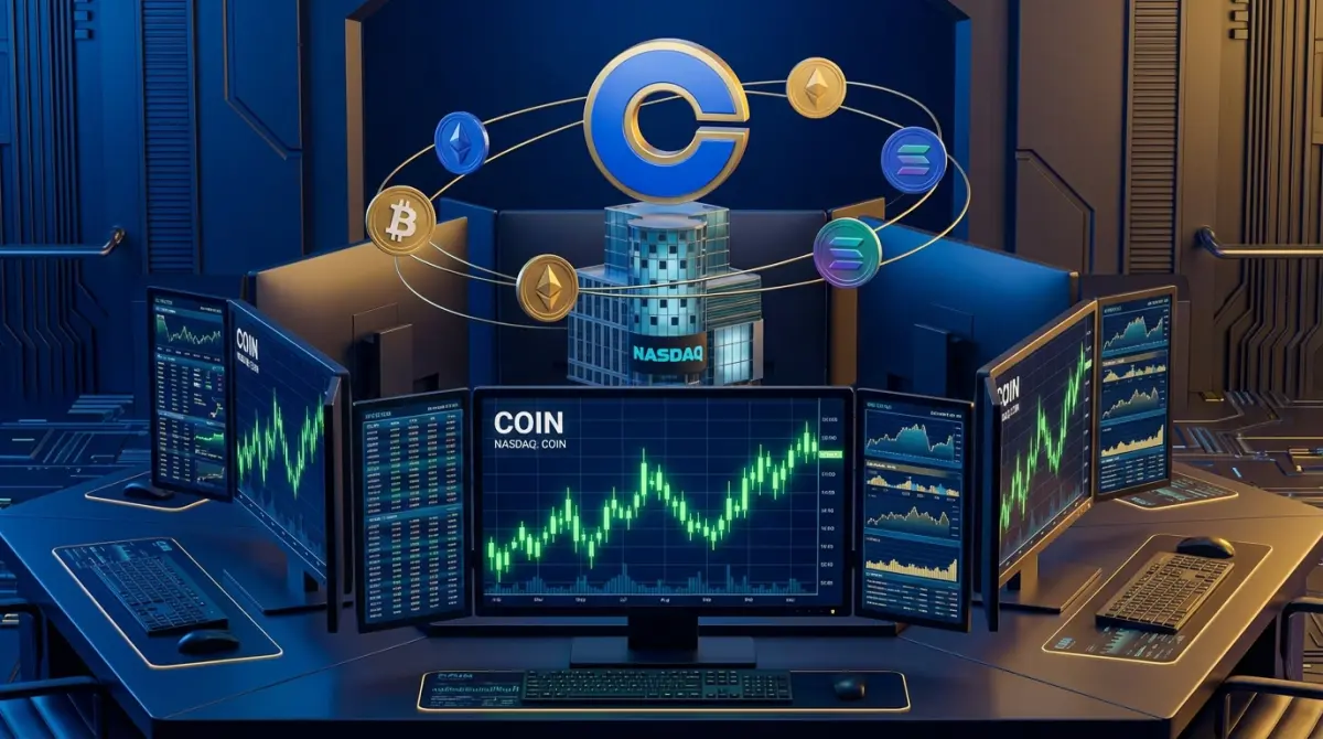 Coinbase au Nasdaq - Comprendre l'Action COIN en 2026
