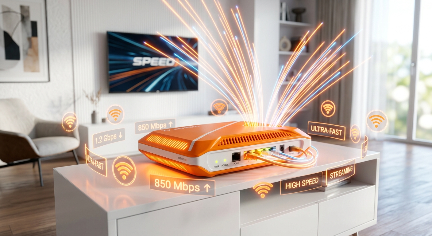 Offre fibre Orange 2026 : prix, débits et avis complet