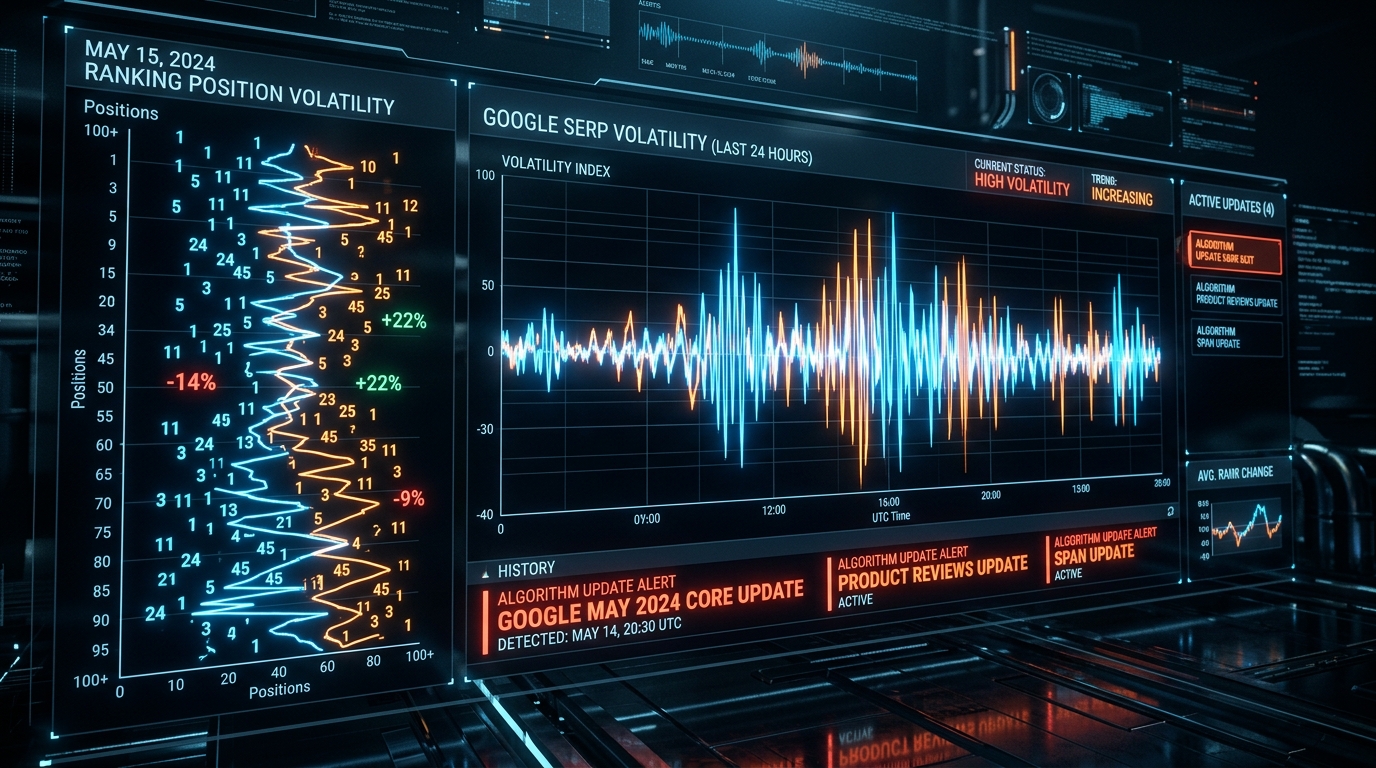 Semrush Sensor : guide complet pour lire la volatilité Google