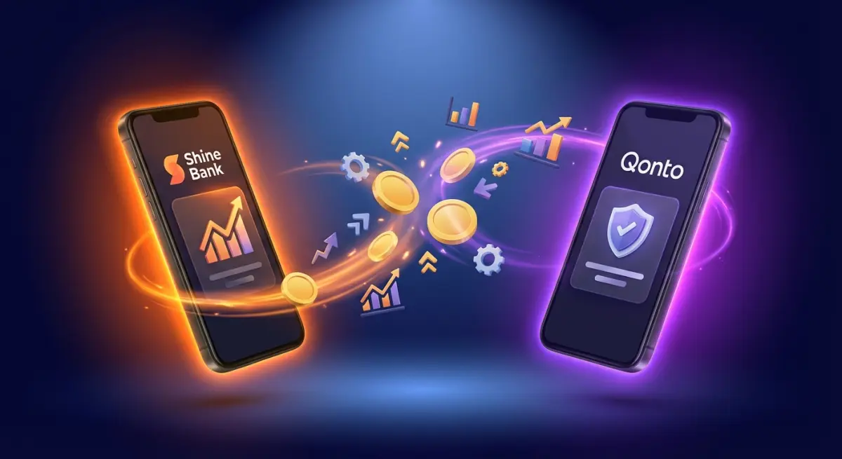 Shine ou Qonto : quel compte pro choisir en 2026 ?