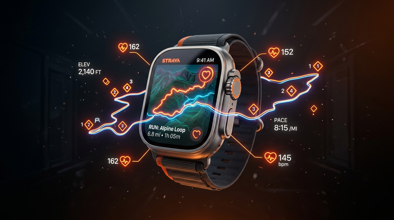 Strava Apple Watch : le guide complet 2026
