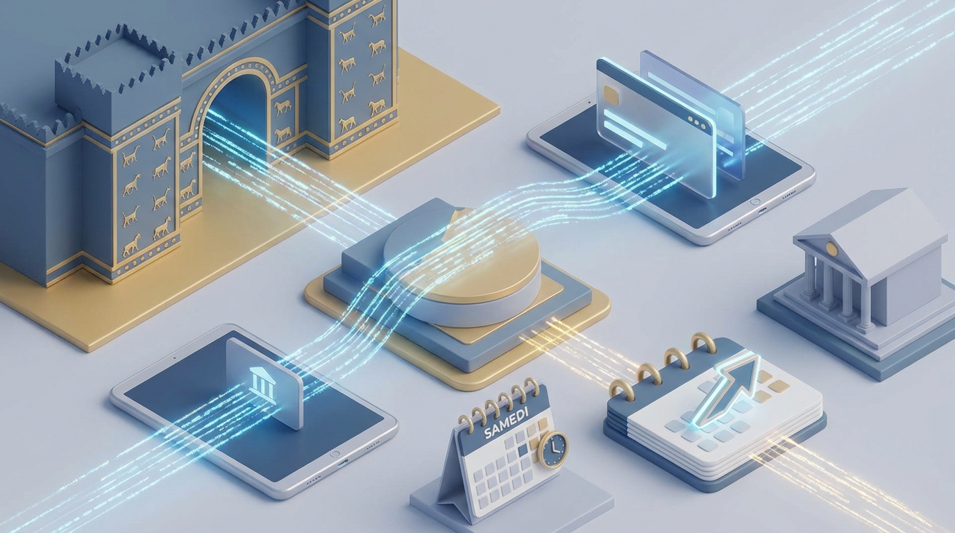 Sumeria virement le samedi : ça passe ou ça bloque ?