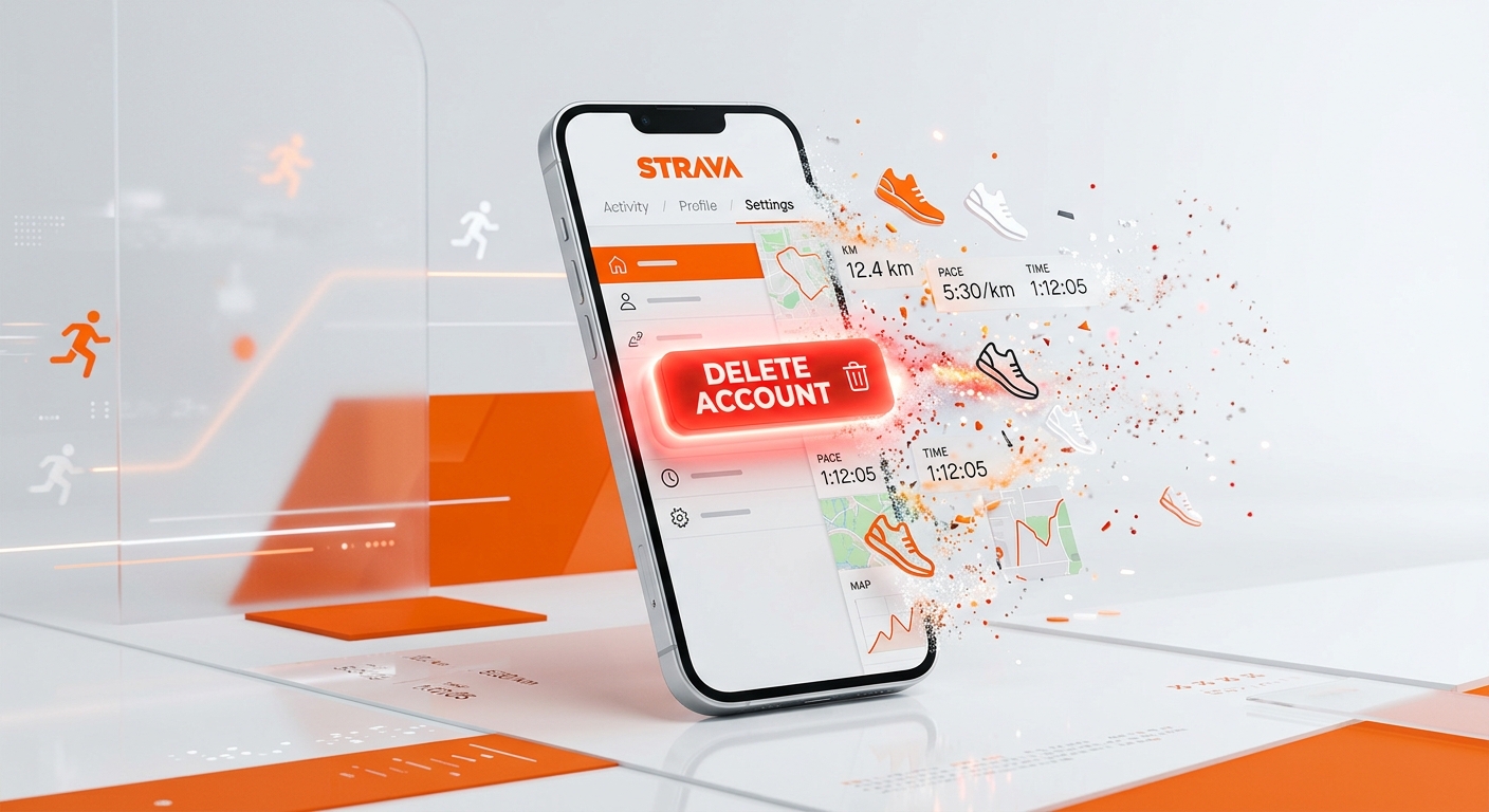 Supprimer son compte Strava : le guide complet 2026