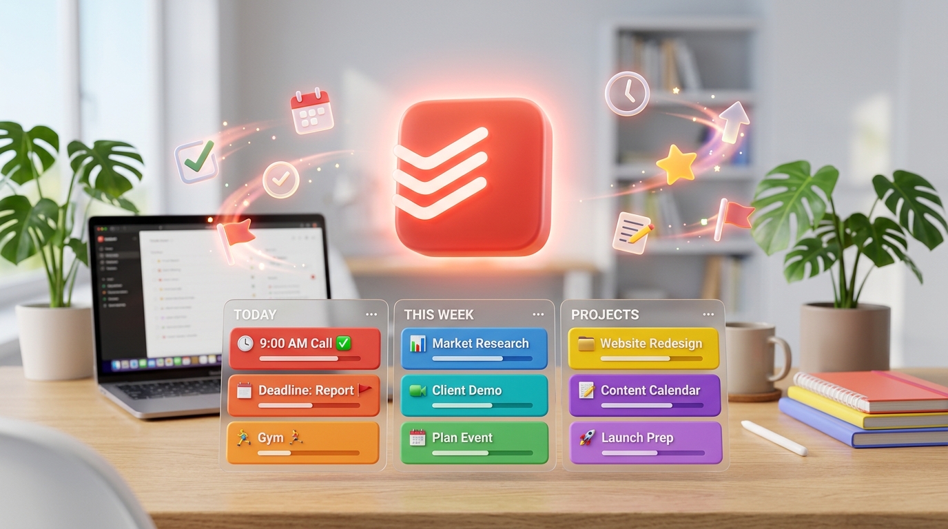 Todoist : le guide complet de l'application en 2026