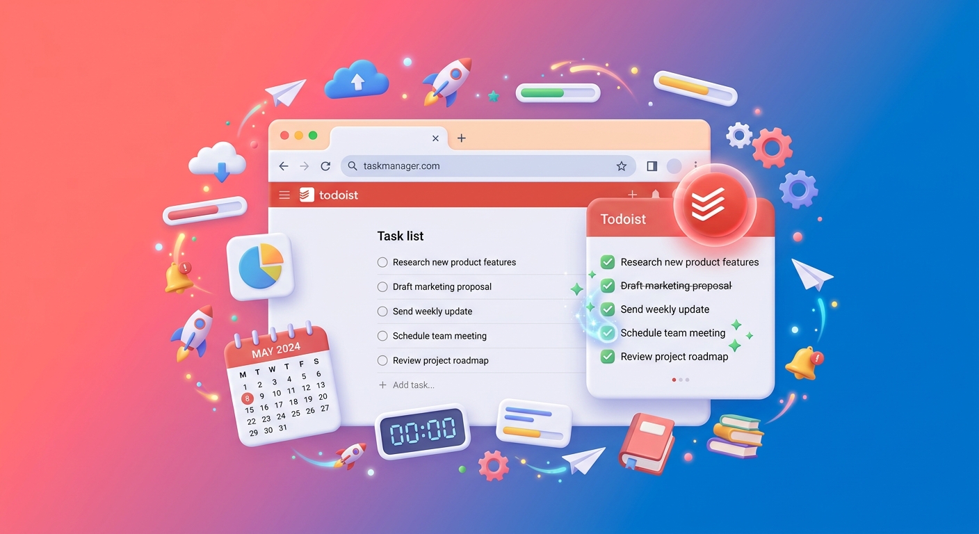 Todoist Chrome : l'extension qui change tout en 2026