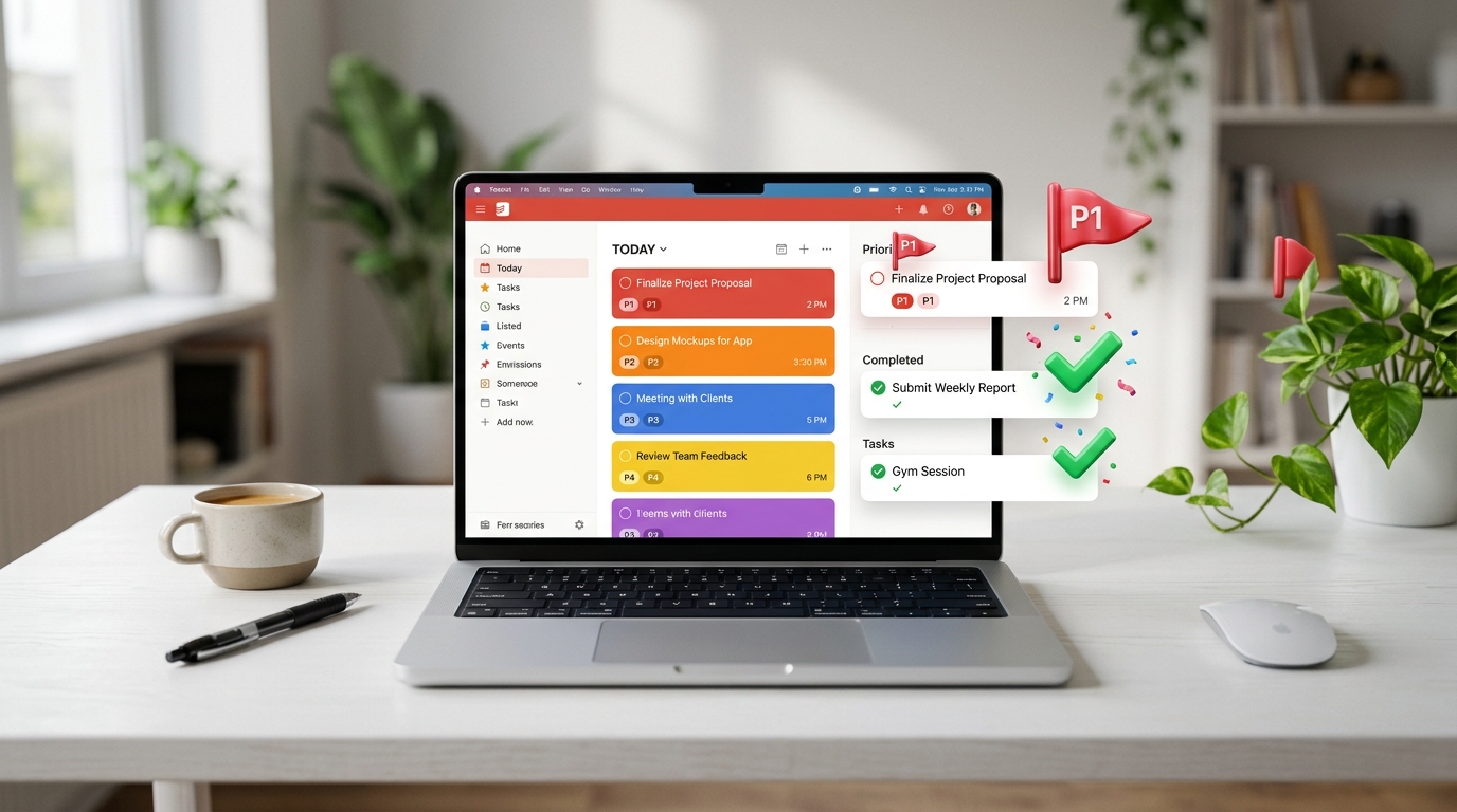 Todoist sur Mac : le guide complet 2026