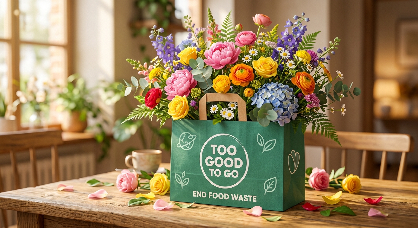 Too Good To Go fleuriste : fleurs à prix réduit anti-gaspi