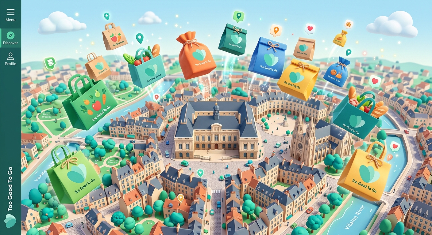 Too Good To Go Rennes : le guide des meilleurs paniers 2026