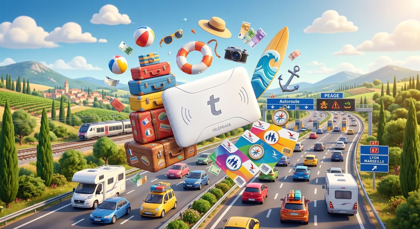 Ulys Liber-t vacances : la formule télépéage avec chèques-vacances