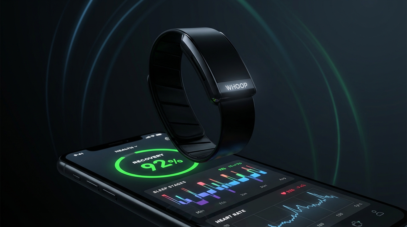 WHOOP application : guide complet du bracelet sans écran